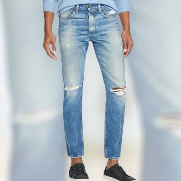 Rag & Bone Fit 3 Slim Fit Jeans in Saranac